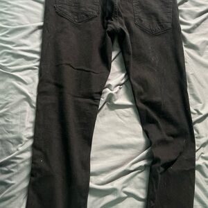 Paper denim and cloth mens black jeans 36